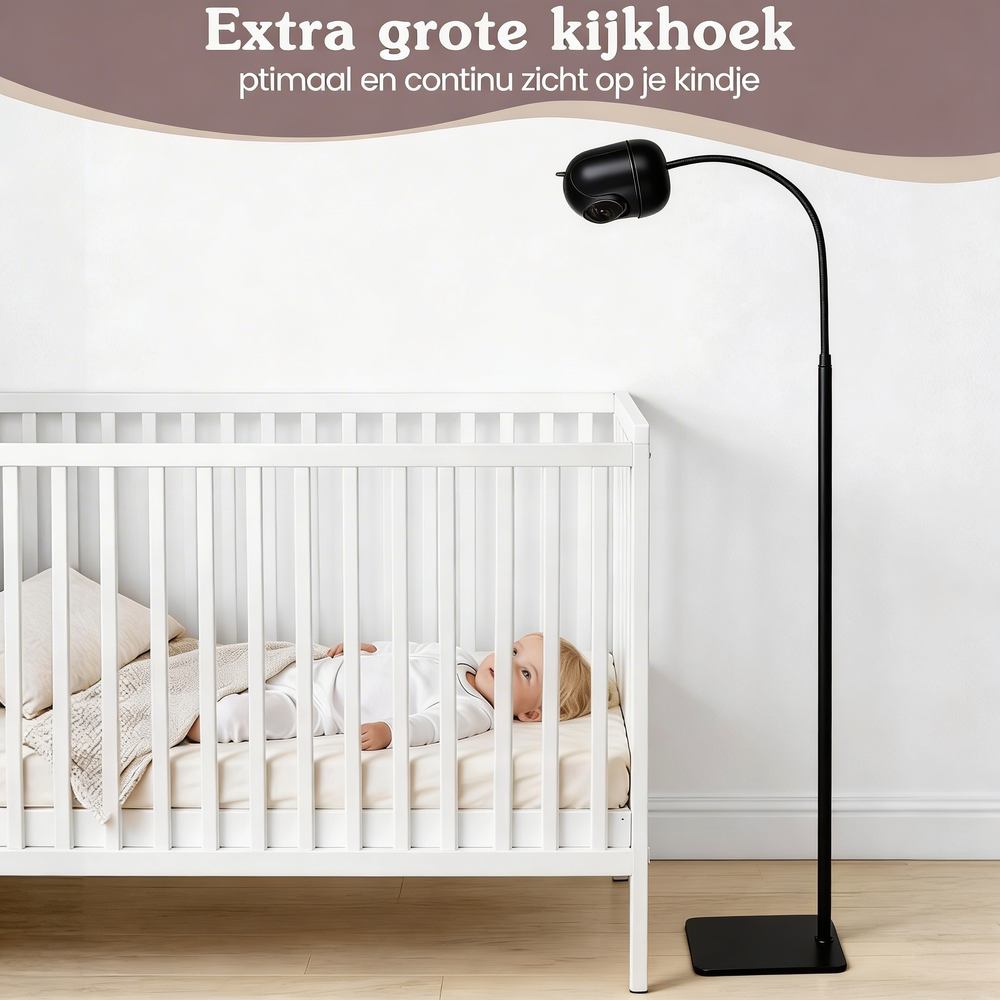 Babyfoon Houder Statief Universeel Standaard Zwart
