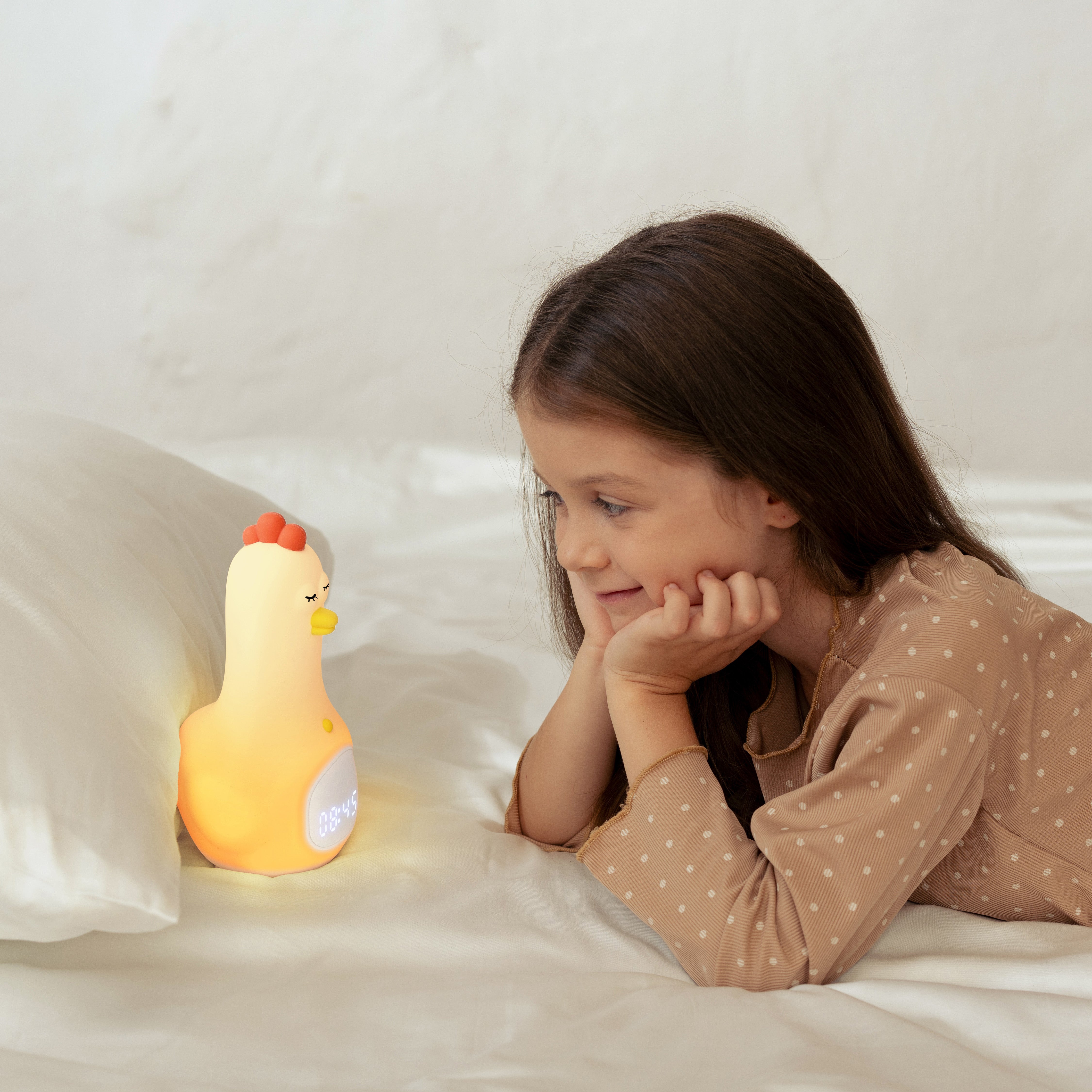 Slaaptrainer voor kinderen met app Kip