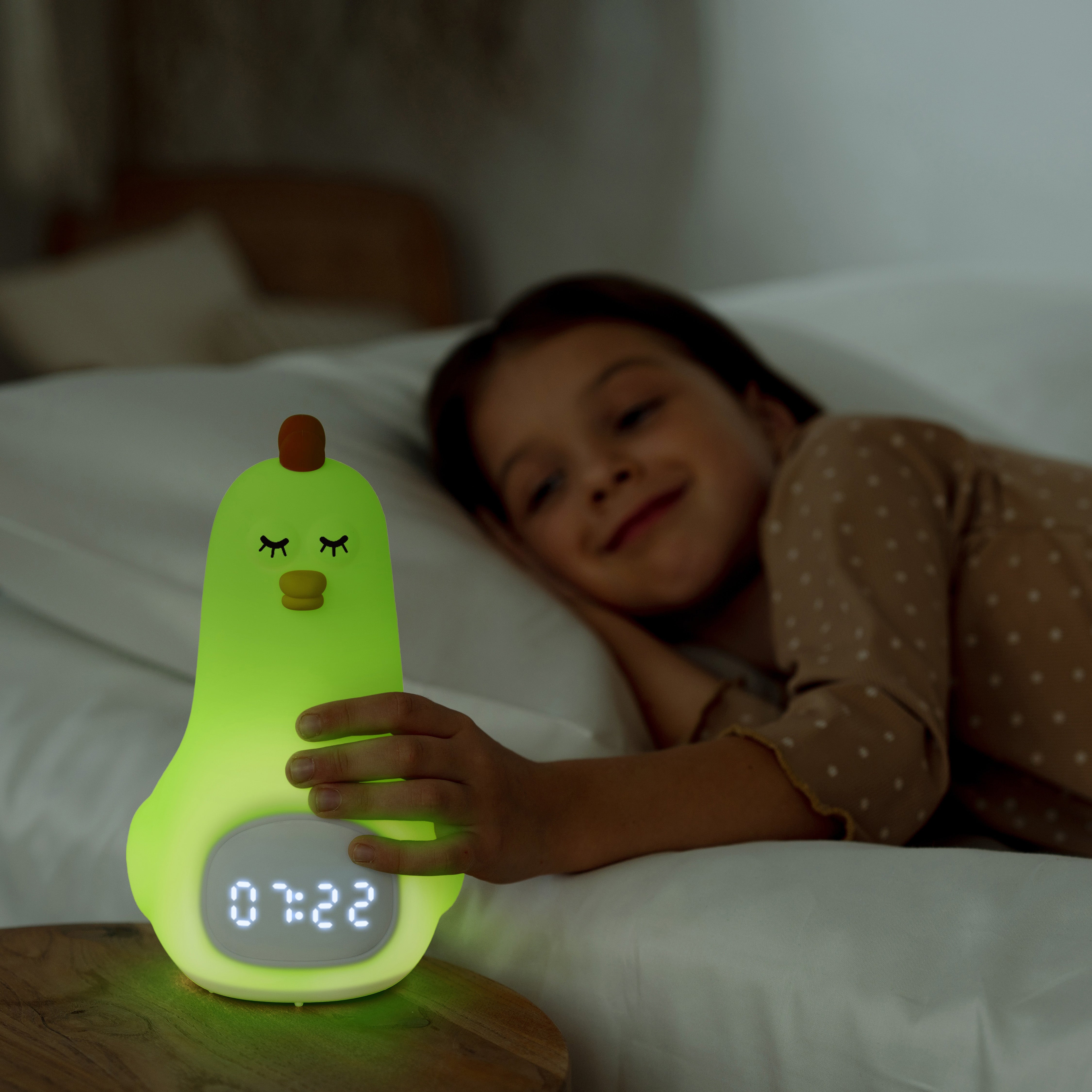 Slaaptrainer voor kinderen met app Kip