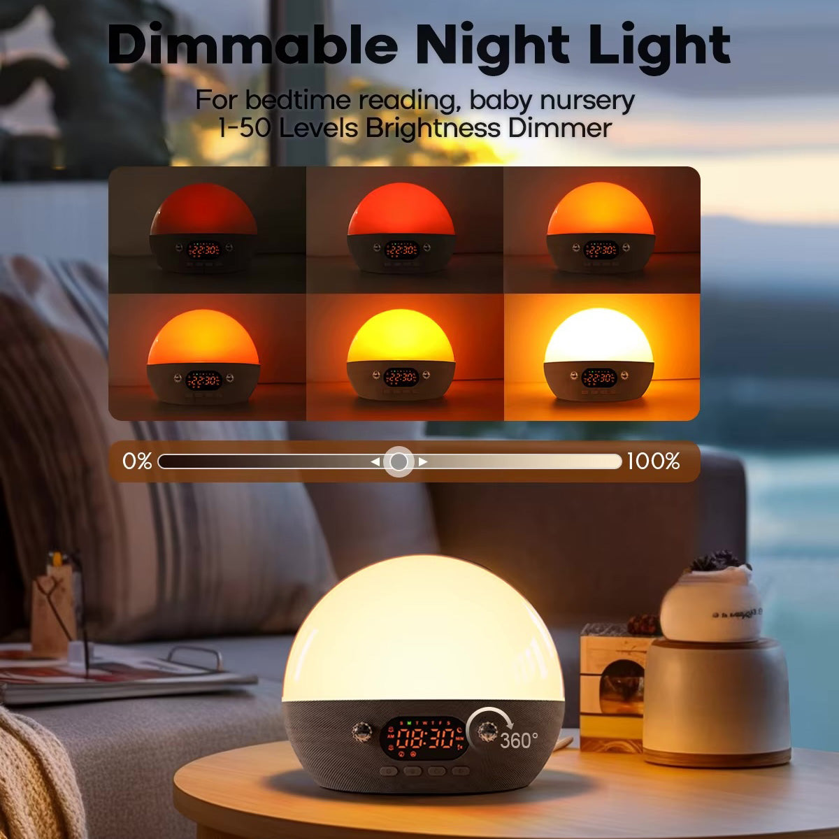 Multifunctionele Wake Up Light