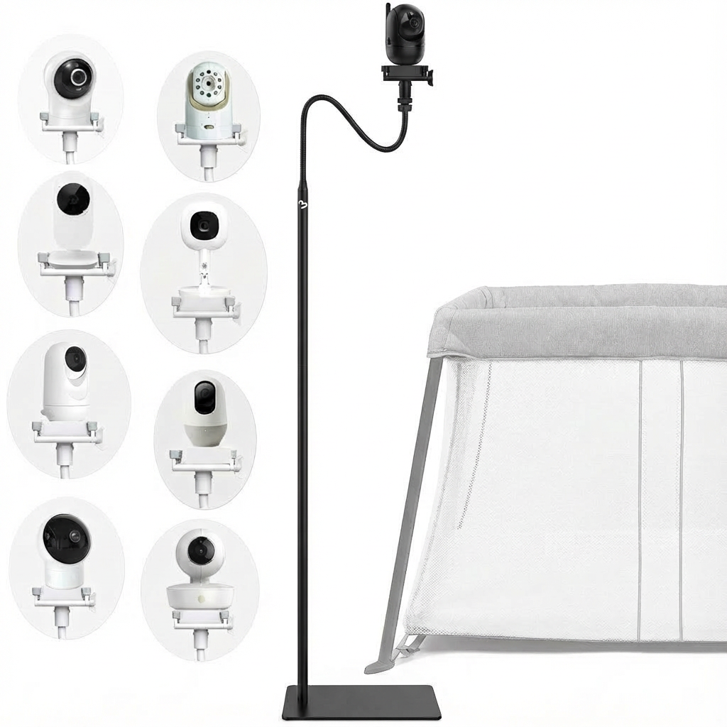 Babyfoon Houder Universeel Standaard Zwart Statief