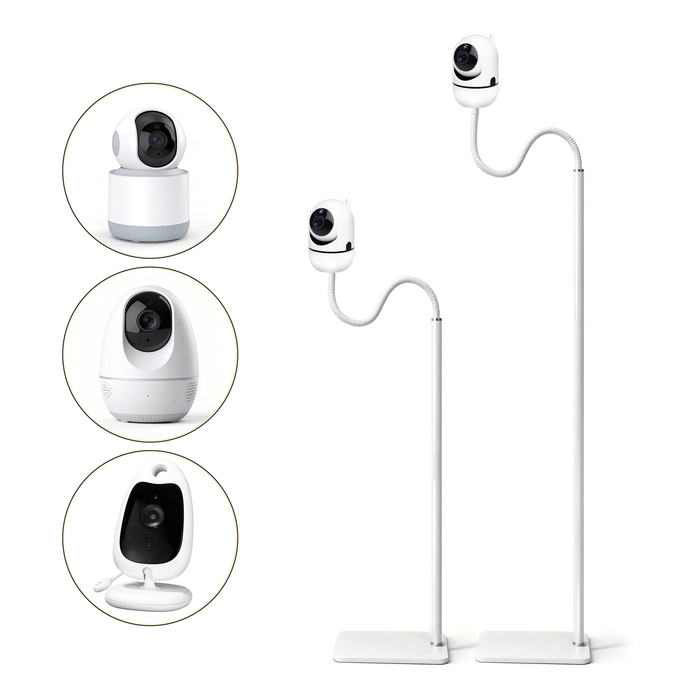 Babyfoon Houder Statief Universeel Standaard Wit