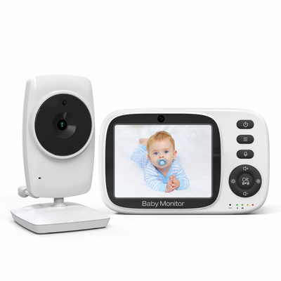 Babyfoon met camera Zonder WiFi 3.2 inch scherm