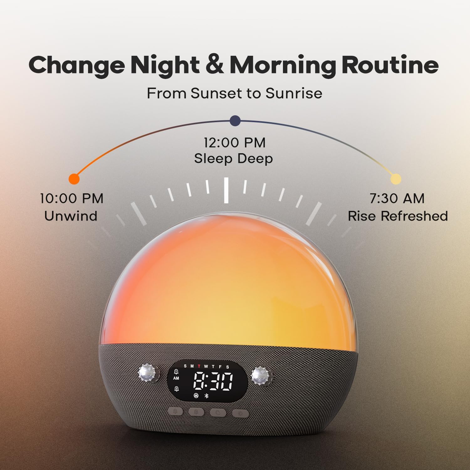 Multifunctionele Wake Up Light