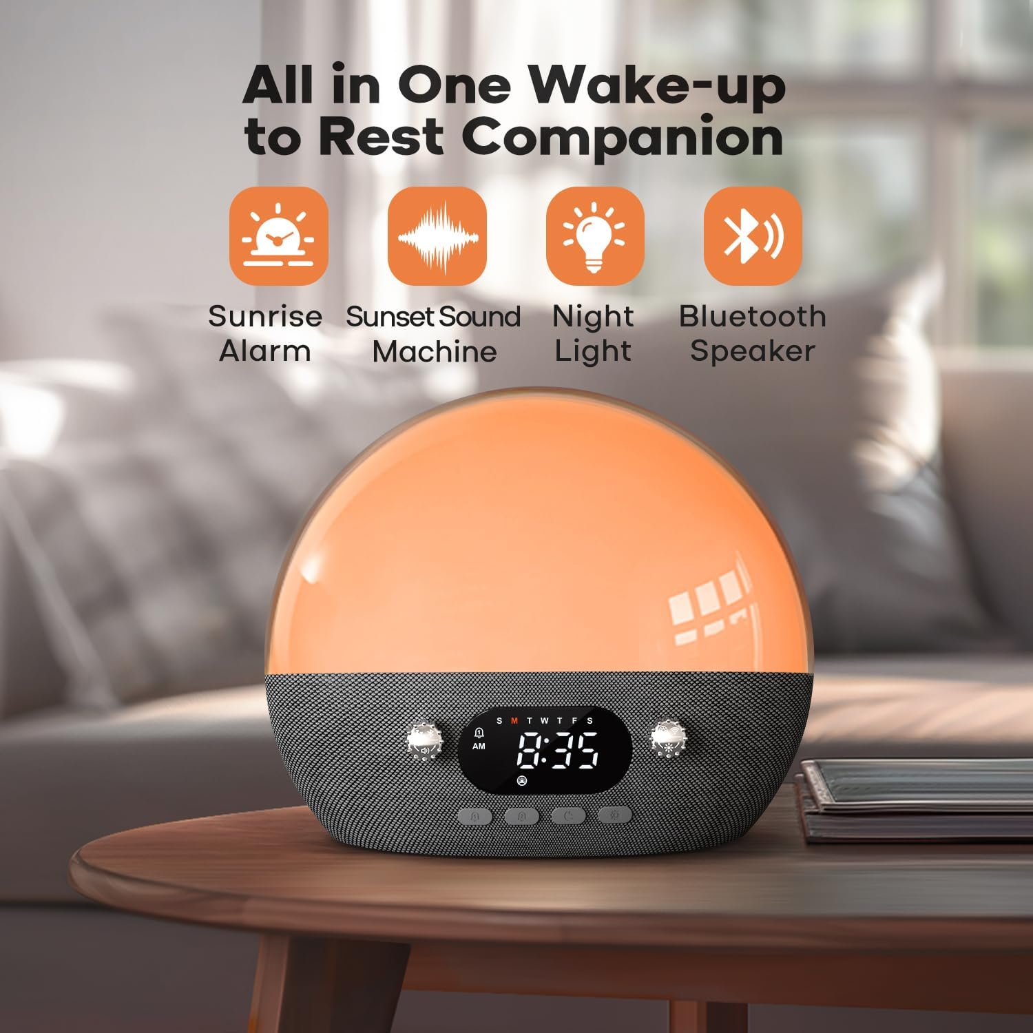 Multifunctionele Wake Up Light