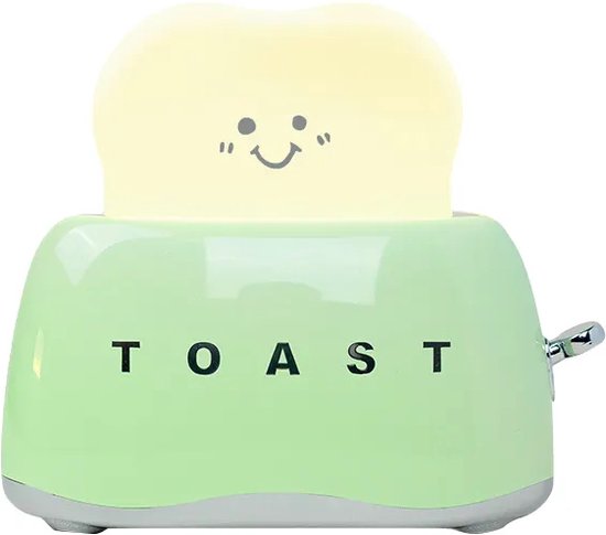 Nachtlampje Toaster Lamp Groen