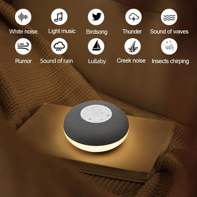 White Noise Machine met Natuurgeluiden en Muziek