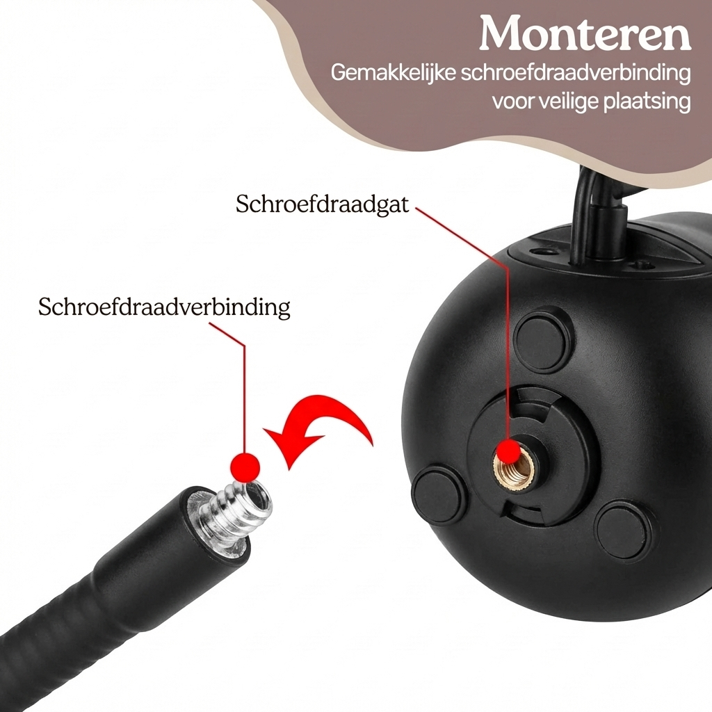 Babyfoon Houder Statief Universeel Standaard Zwart