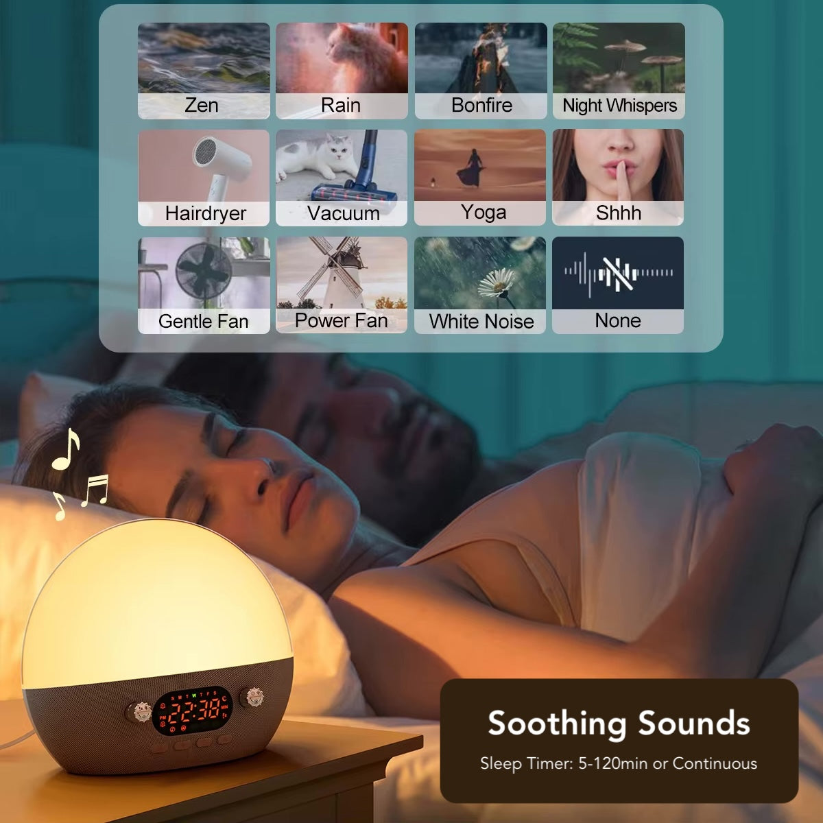 Multifunctionele Wake Up Light