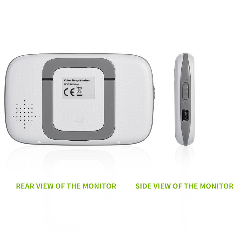 Babyfoon met camera met groot scherm 3.2inch