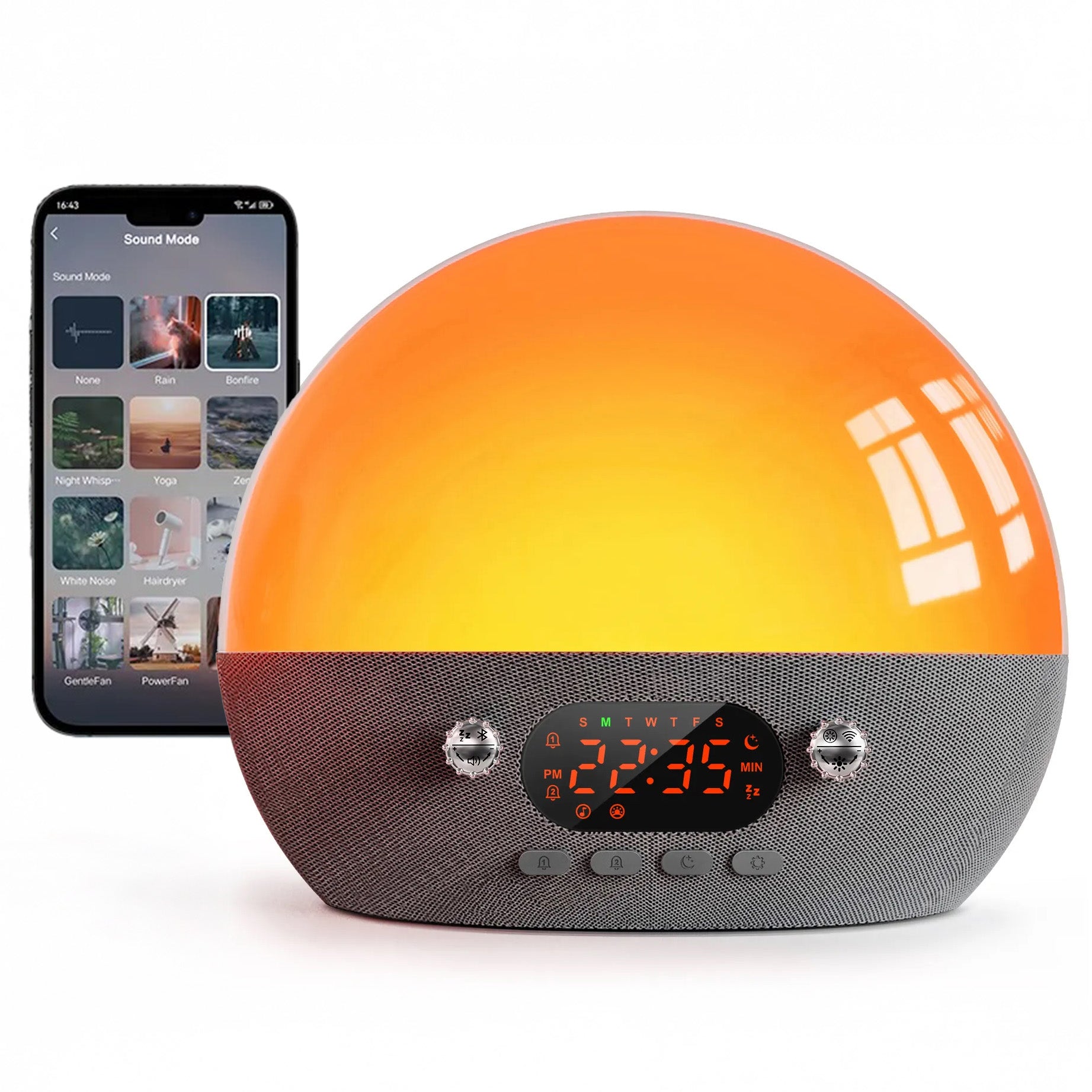 Multifunctionele Wake Up Light