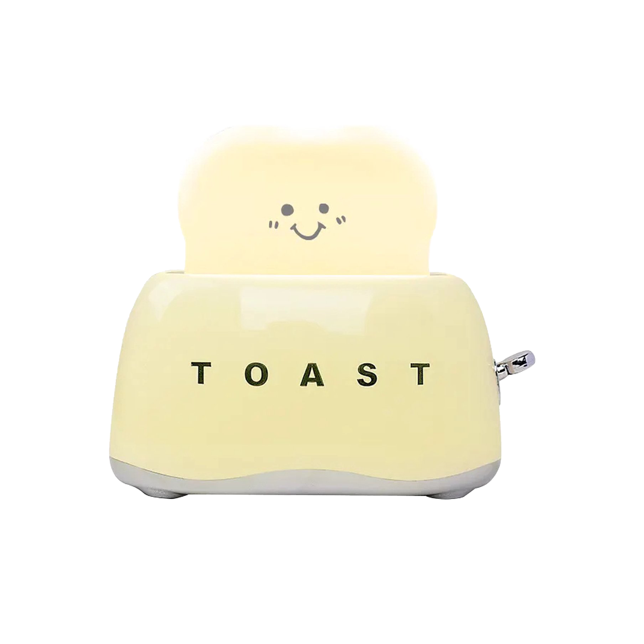 Nachtlicht Toaster Lampe Gelb